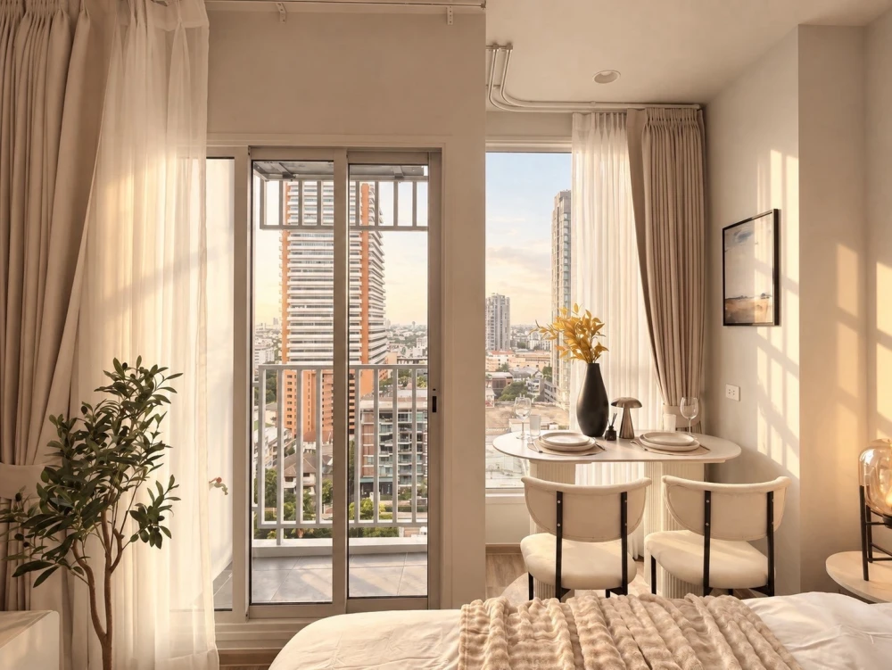 ให้เช่า Culture Thonglor ชั้น 15 ห้องสวย วิวดี แต่งครบ สนใจจองเลย อย่ารอช้า