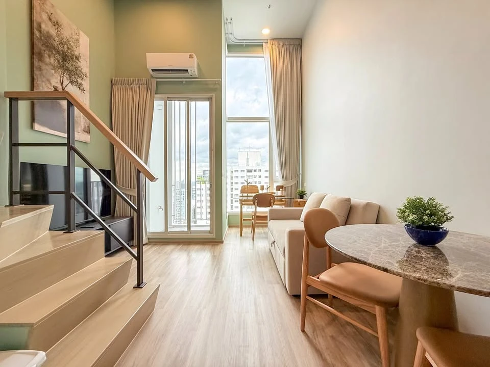 ให้เช่า Culture Thonglor 1 ห้องนอน แต่งสวยคุมโทน เฟอร์นิเจอร์ครบครัน จองเลย