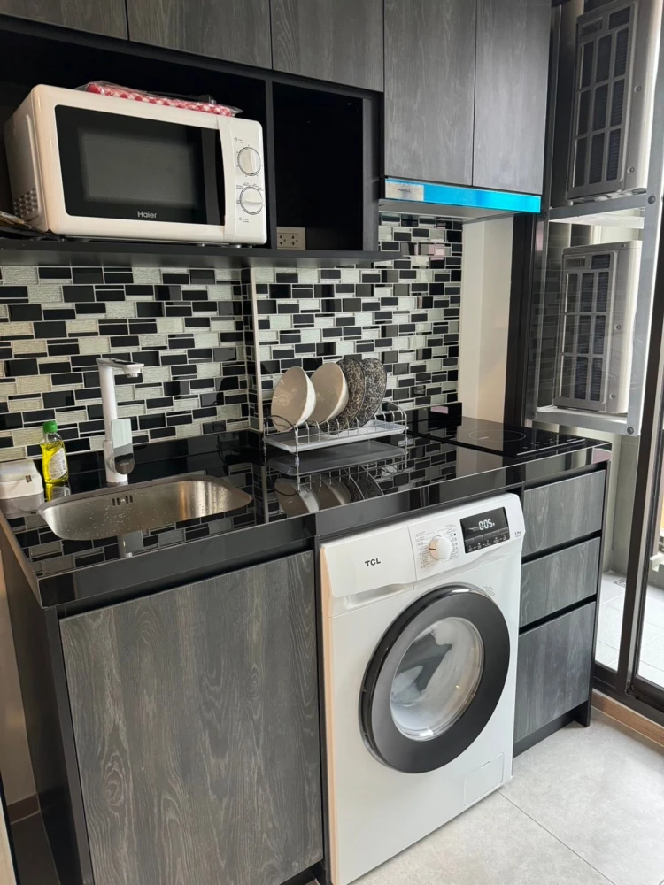 ให้เช่า CYBIQ Rama 9-Ramkhamhaeng 24 ชั้น 5 แต่งครบ น่าอยู่ จองเลย ด่วนๆจ้า