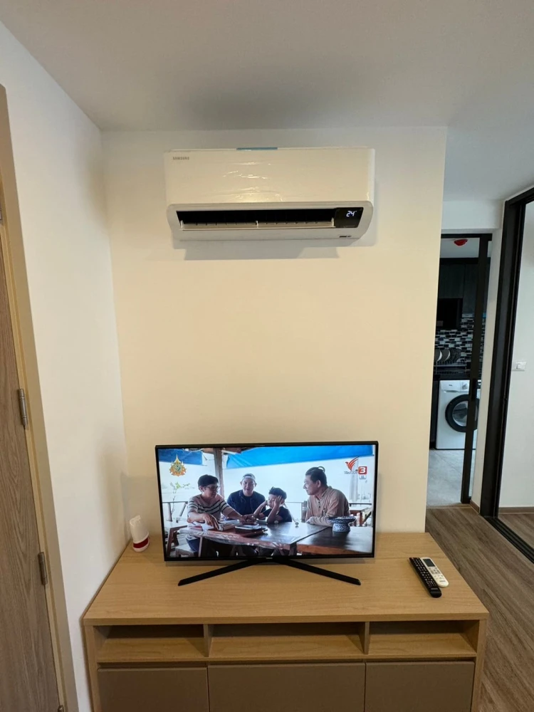 ให้เช่า CYBIQ Rama 9-Ramkhamhaeng 24 ชั้น 5 แต่งครบ น่าอยู่ จองเลย ด่วนๆจ้า