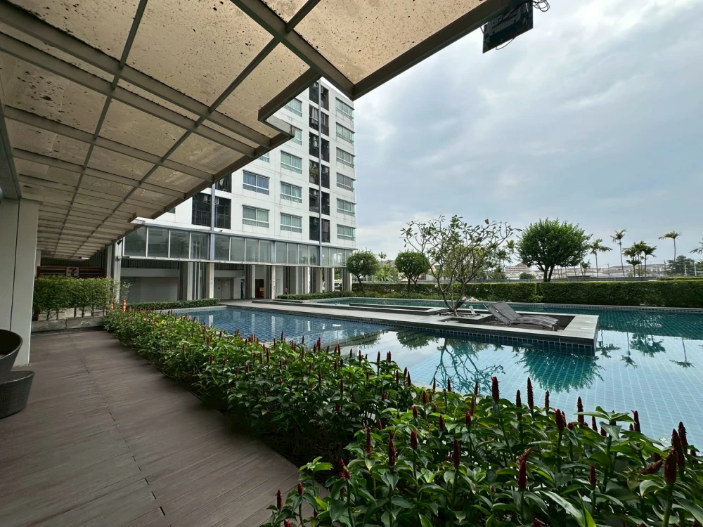 ให้เช่า D condo รัตนาธิเบศร์  ห้องพร้อมอยู่ เฟอร์พร้อม จองเลย ราคาสบายกระเป๋า