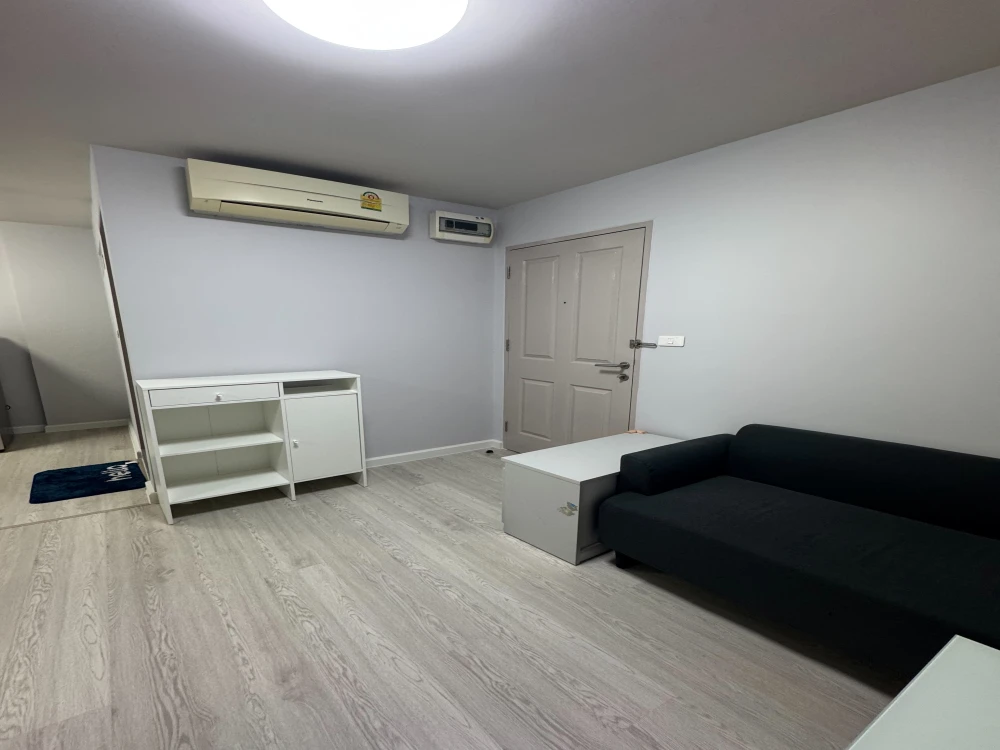 ให้เช่า D Condo รามคำแหง พร้อมเข้าอยู่ ชั้น 3 วิว สระว่ายน้ำ ห้องรับแดดยามเช้า มีเครื่องซักผ้าในตัว