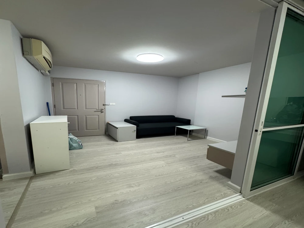 ให้เช่า D Condo รามคำแหง พร้อมเข้าอยู่ ชั้น 3 วิว สระว่ายน้ำ ห้องรับแดดยามเช้า มีเครื่องซักผ้าในตัว