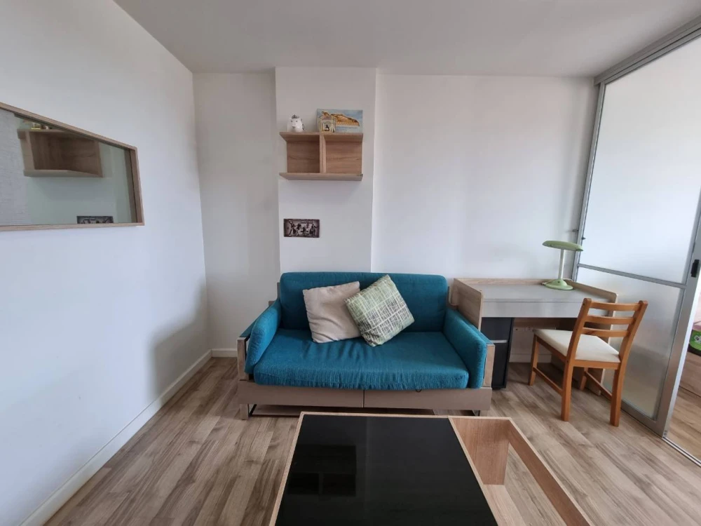 ให้เช่า D Condo อ่อนนุช–พระราม 9 ห้องน่าอยู่ เฟอร์ เครื่องใช้ไฟฟ้าครบ มาแต่ตัวเข้าอยู่ได้เลย อย่ารอช้า