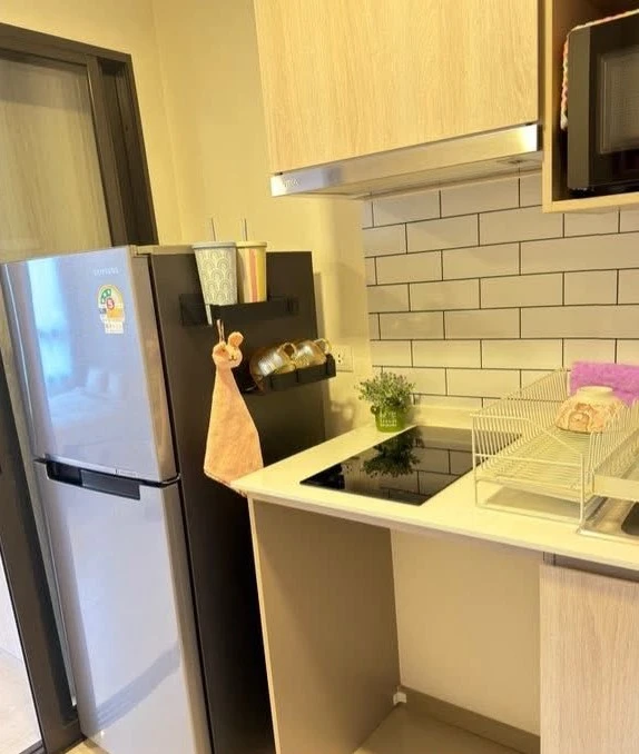 ให้เช่า d condo Air Ladkrabang ห้องตำแหน่งดี แต่งครบ พร้อมเข้าอยู่ บรรยากาศดีมาก!