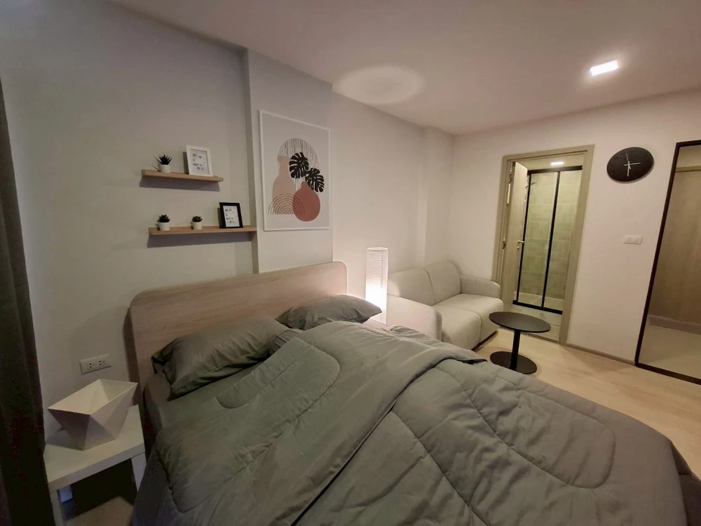 ให้เช่า D condo Air Ladkrabang ห้องน่าอยู่ เฟอร์ เครื่องใช้ไฟฟ้าครบ ราคาไม่แรง มาแต่ตัวเข้าอยู่ได้เลย