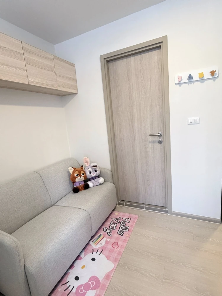 ให้เช่า d condo air Ladkrabang ห้องแต่งสวยสไตล์มินิมอล เฟอร์นิเจอร์และเครื่องใช้ไฟฟ้าครบ ไม่จองไหวหรอ