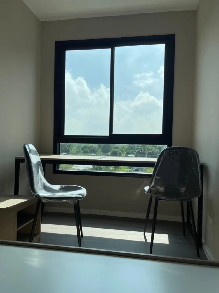 ให้เช่า D Condo Campus Hideaway  Studio ชั้น 4 กั้นห้องนอน ครัวแยก มาพร้อมราคาสุดคุ้ม คุณต้องไม่พลาดเด็ดขาด