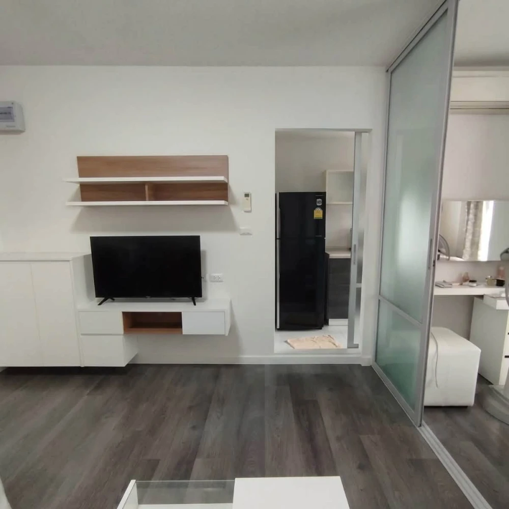 ให้เช่า D condo Campus Resort Bangsean ห้องชั้น 7 เฟอร์ครบครัน วิวสระว่ายน้ำ ห้ามพลาด