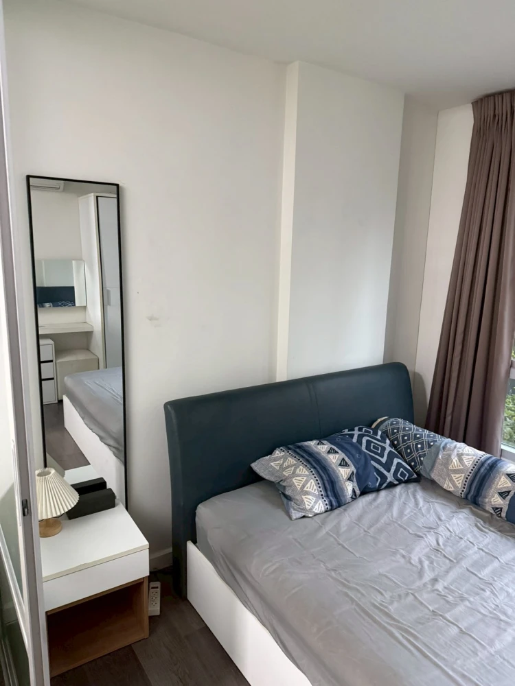 ให้เช่า D condo Campus Resort Bangsean ห้องน่าอยู่ ชั้น 2 ทำเลดี เฟอร์ครบครัน เดินทางสะดวก จองเลย