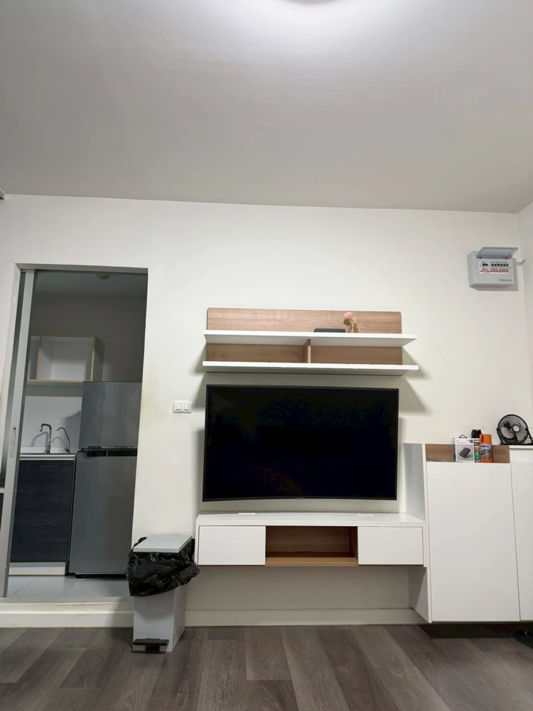 ให้เช่า D condo Campus Resort Bangsean ห้องน่าอยู่ ชั้น 2 ทำเลดี เฟอร์ครบครัน เดินทางสะดวก จองเลย