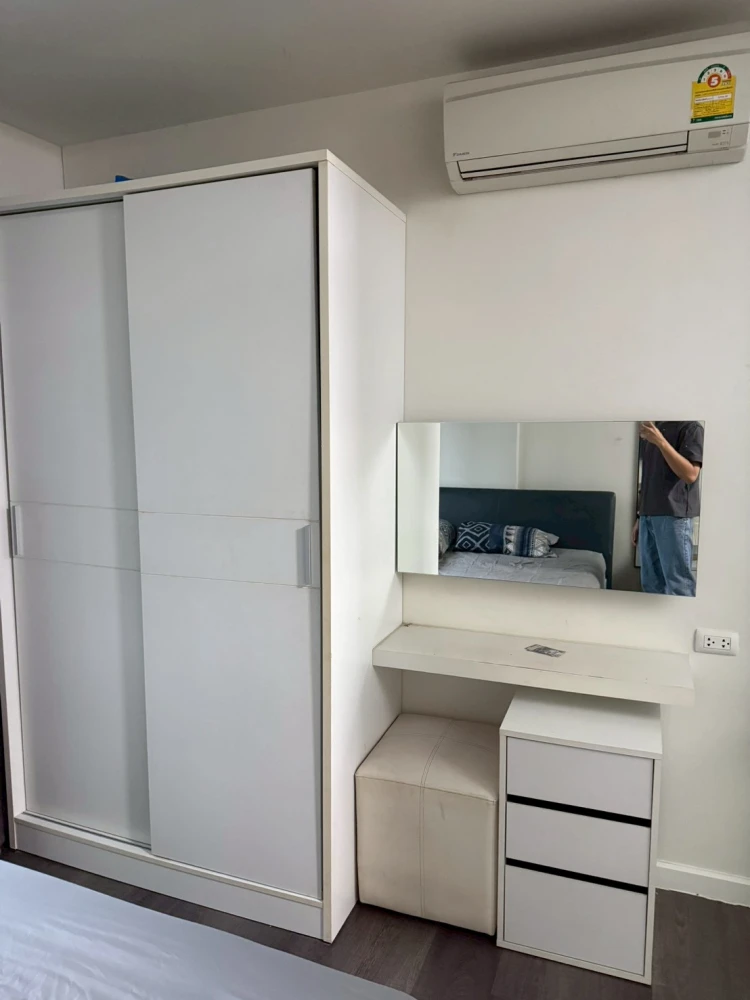 ให้เช่า D condo Campus Resort Bangsean ห้องน่าอยู่ ชั้น 2 ทำเลดี เฟอร์ครบครัน เดินทางสะดวก จองเลย