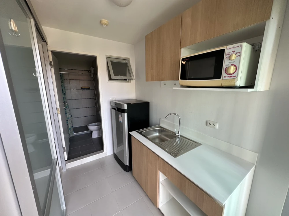 ให้เช่า D condo Campus Resort Bangsean ห้องน่าอยู่ เฟอร์ครบครัน ทำเลดี เดินทางสะดวก จองเลย