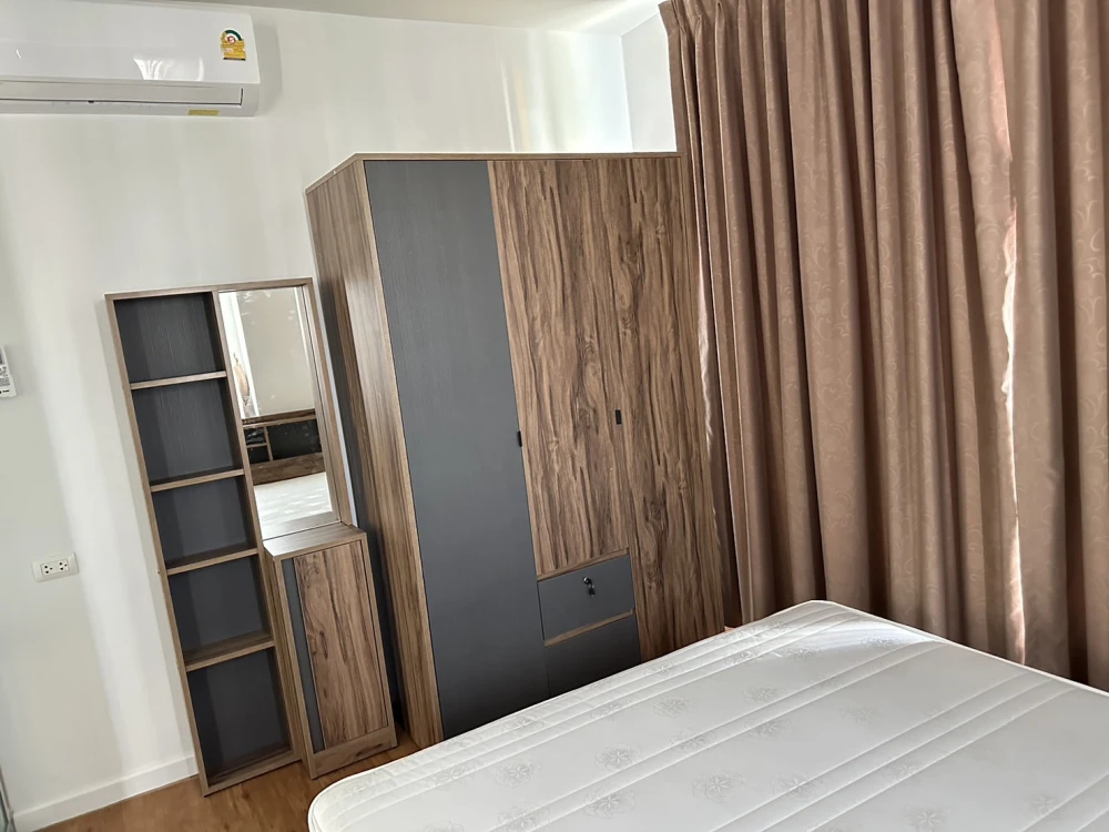 ให้เช่า D condo Campus Resort Bangsean ห้องน่าอยู่ เฟอร์ครบครัน ทำเลดี เดินทางสะดวก จองเลย