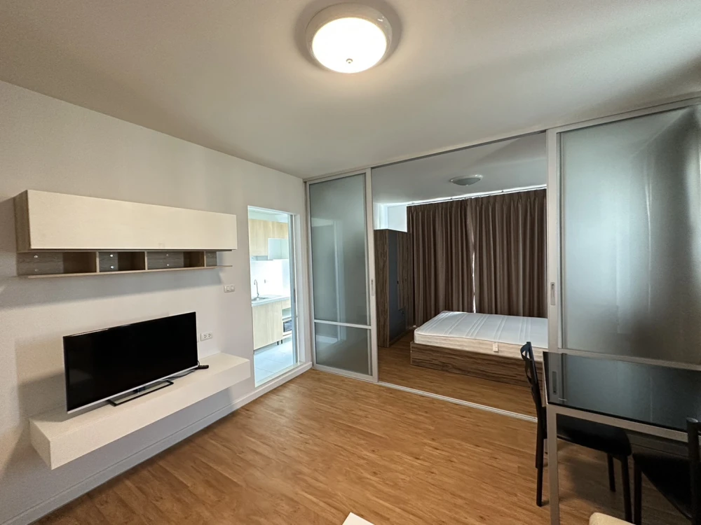 ให้เช่า D condo Campus Resort Bangsean ห้องน่าอยู่ เฟอร์ครบครัน ทำเลดี เดินทางสะดวก จองเลย