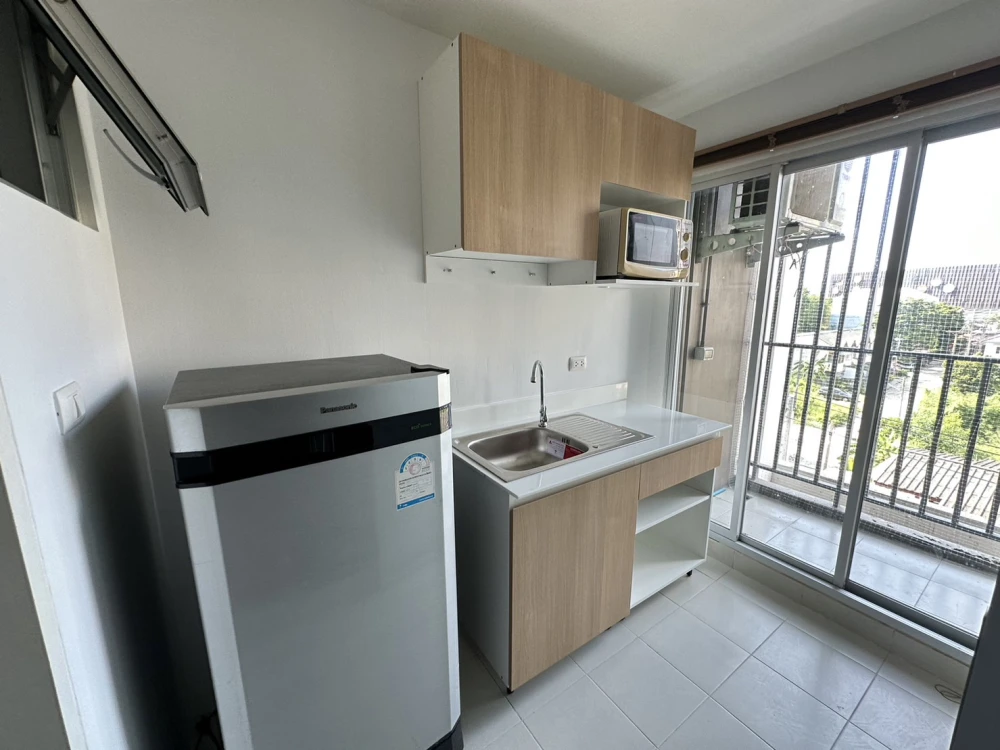 ให้เช่า D condo Campus Resort Bangsean ห้องน่าอยู่ เฟอร์ครบครัน ทำเลดี เดินทางสะดวก จองเลย