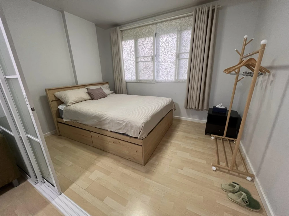 ให้เช่า D Condo Onnut-Suvarnabhumi ชั้น 2 ห้องแต่งครบ จองเลย ห้ามพลาด