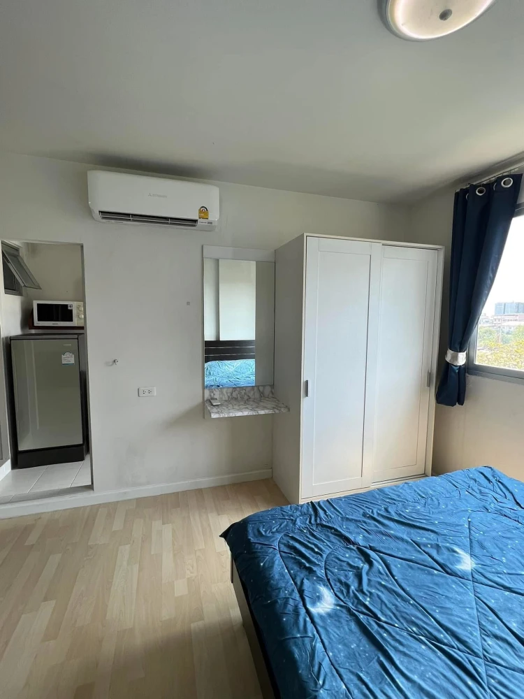 ให้เช่า D Condo Onnut-Suvarnabhumi ชั้น 4 มาพร้อมการตกแต่งที่ครบครัน สนใจจองเลย