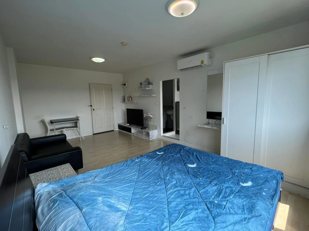 ให้เช่า D Condo Onnut-Suvarnabhumi ชั้น 4 มาพร้อมการตกแต่งที่ครบครัน สนใจจองเลย