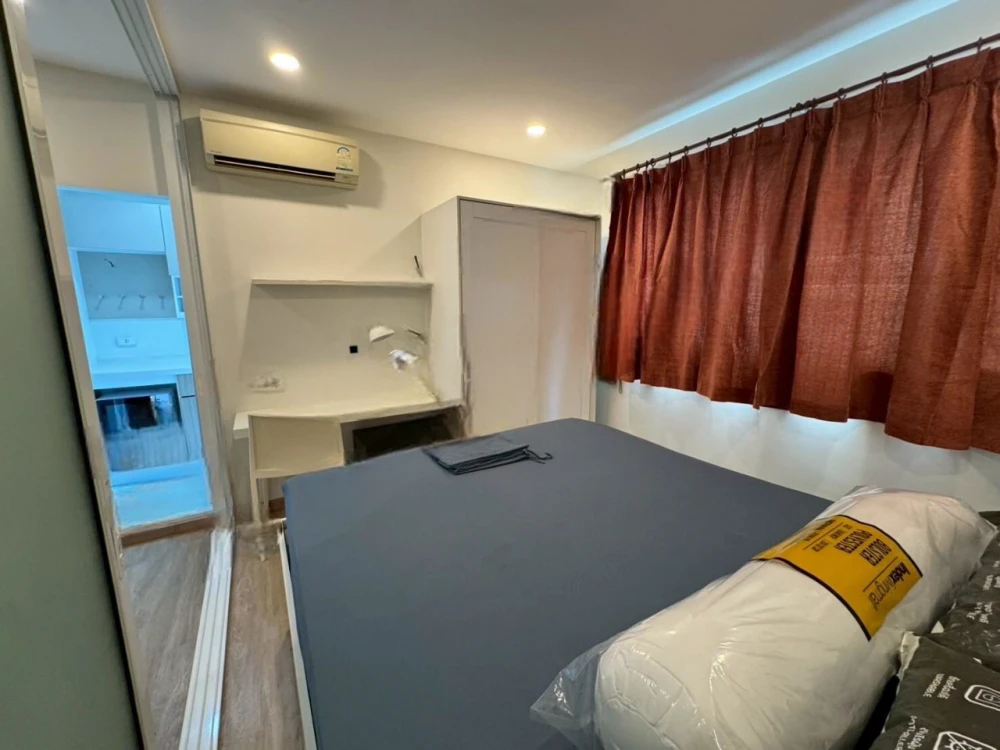 ให้เช่า D Condo Onnut-Suvarnabhumi ห้องสวย สะอาด ชั้น 2 ตึก A เฟอร์นิเจอร์ เครื่องใช้ไฟฟ้าครบเซต รีบจองเลย
