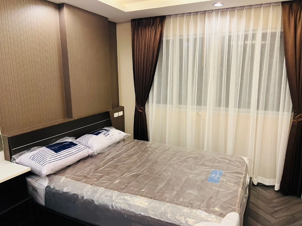 ให้เช่า D Condo Ramindra ชั้น 5 วิวสระ ห้องน่าอยู่ มาพร้อมการตกแต่งที่ครบครัน จองเลย ด่วนๆ