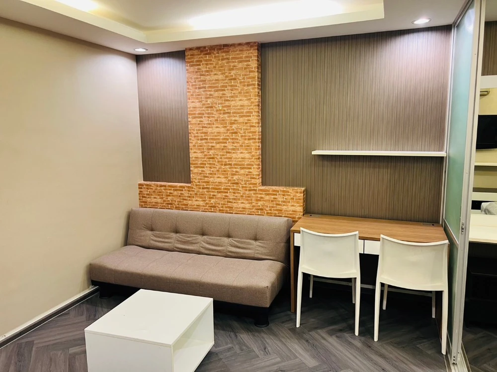 ให้เช่า D Condo Ramindra ชั้น 5 วิวสระ ห้องน่าอยู่ มาพร้อมการตกแต่งที่ครบครัน จองเลย ด่วนๆ
