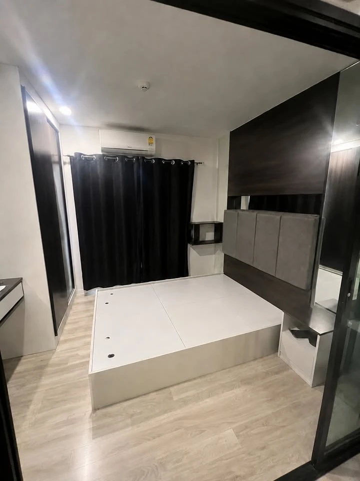 ให้เช่า D Mark Condo Sutthisan ชั้น 8 เฟอร์นิเจอร์ครบครัน มาแต่ตัวเข้าอยู่ได้เลย