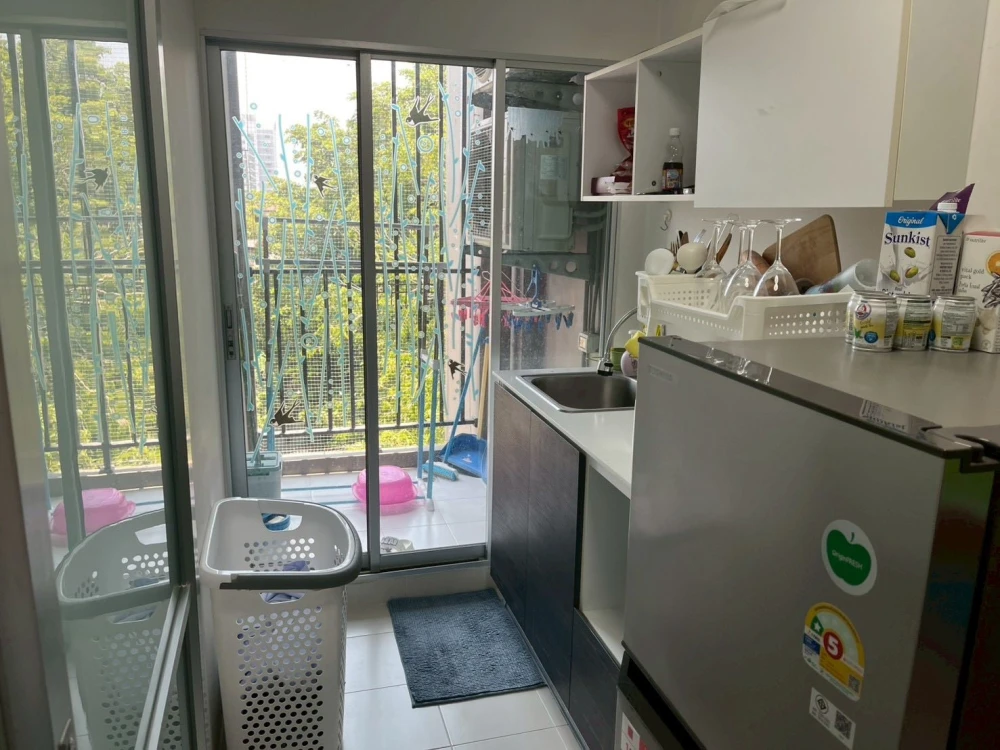 ให้เช่า dBURA PRANNOK 1 ห้องนอน 1 ห้องน้ำ พื้นที่ใช้สอยเยอะ เฟอร์นิเจอร์ครบครัน วิวสวนสวย ห้ามพลาด