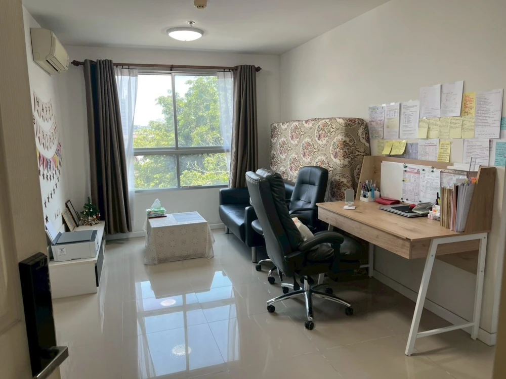 ให้เช่า dBURA PRANNOK 1 ห้องนอน 1 ห้องน้ำ พื้นที่ใช้สอยเยอะ เฟอร์นิเจอร์ครบครัน วิวสวนสวย ห้ามพลาด