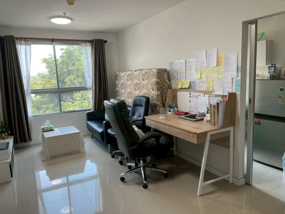 ให้เช่า dBURA PRANNOK 1 ห้องนอน 1 ห้องน้ำ พื้นที่ใช้สอยเยอะ เฟอร์นิเจอร์ครบครัน วิวสวนสวย ห้ามพลาด