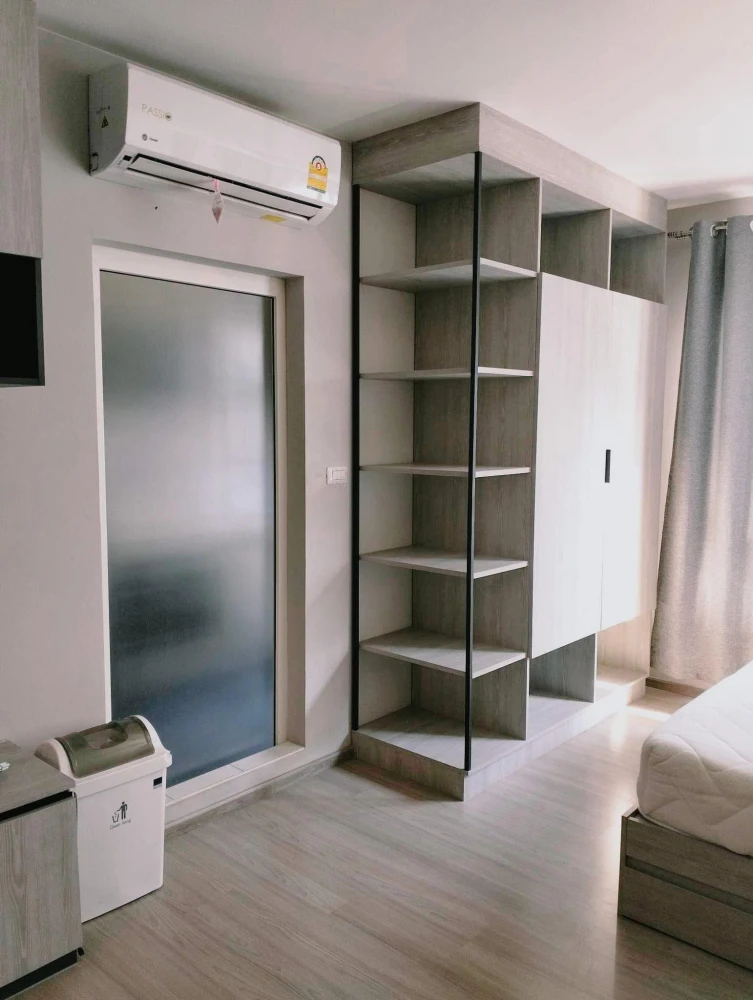 ให้เช่า Dcondo Campus Kampangsaen ห้องชั้น 3 มาพร้อมเครื่องซักผ้าและเฟอร์นิเจอร์ครบครัน จองเลย