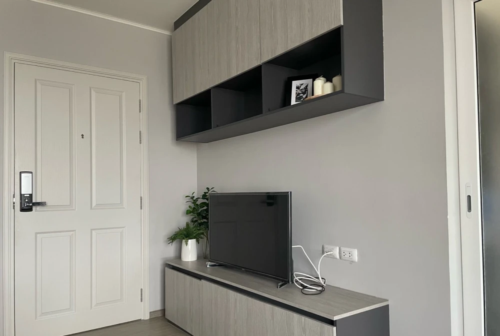 ให้เช่า Dcondo Campus Kampangsaen 1 ห้องนอน 1 ห้องน้ำ ชั้น 8 เฟอรนิเจอร์ครบ จองเลย