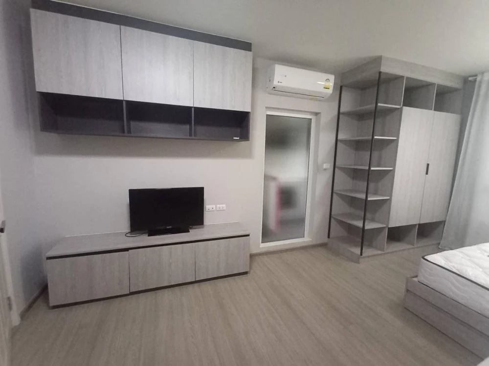 ให้เช่า Dcondo Campus Kampangsaen 1 ห้องนอน 1 ห้องน้ำ ห้องไม่ร้อน ส่วนกลางครบครัน จองเลย