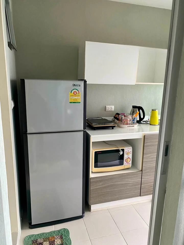 ให้เช่า Dcondo Campus Resort Bangna 1 ห้องนอน 1 ห้องน้ำ เฟอร์นิเจอร์ครบครัน วิวสวยไม่บล็อค จองด่วน