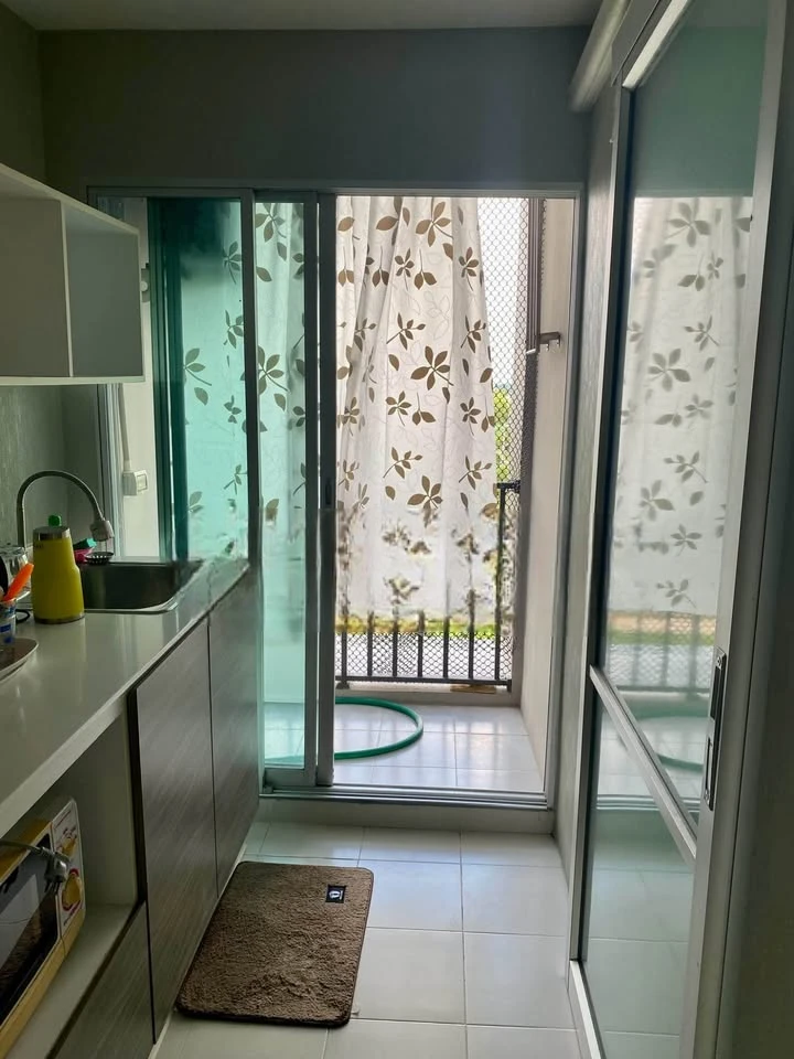 ให้เช่า Dcondo Campus Resort Bangna 1 ห้องนอน 1 ห้องน้ำ เฟอร์นิเจอร์ครบครัน วิวสวยไม่บล็อค จองด่วน