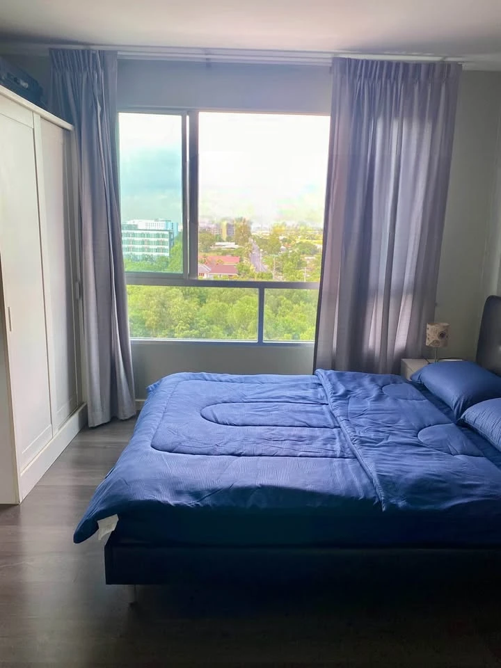 ให้เช่า Dcondo Campus Resort Bangna 1 ห้องนอน 1 ห้องน้ำ เฟอร์นิเจอร์ครบครัน วิวสวยไม่บล็อค จองด่วน