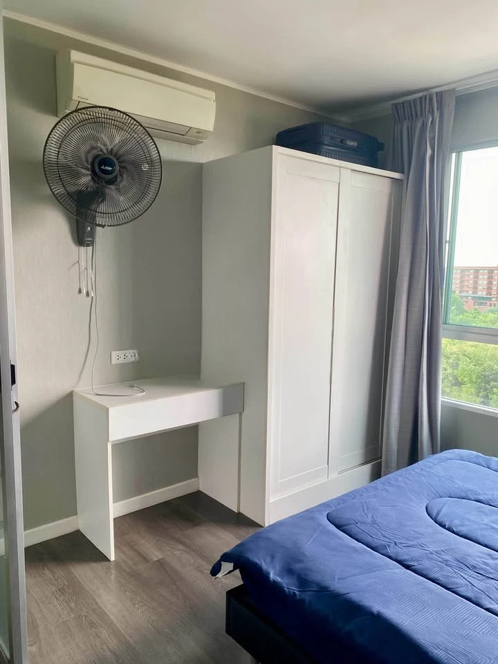 ให้เช่า Dcondo Campus Resort Bangna 1 ห้องนอน 1 ห้องน้ำ เฟอร์นิเจอร์ครบครัน วิวสวยไม่บล็อค จองด่วน