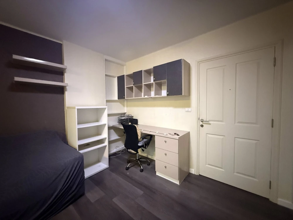 ให้เช่า Dcondo Campus Resort Bangna 1 ห้องนอน 1 ห้องน้ำ เฟอร์นิเจอร์บิ้วอินอย่างดี ทำเลดีสุดปัง จองเลยตอนนี้จ้า