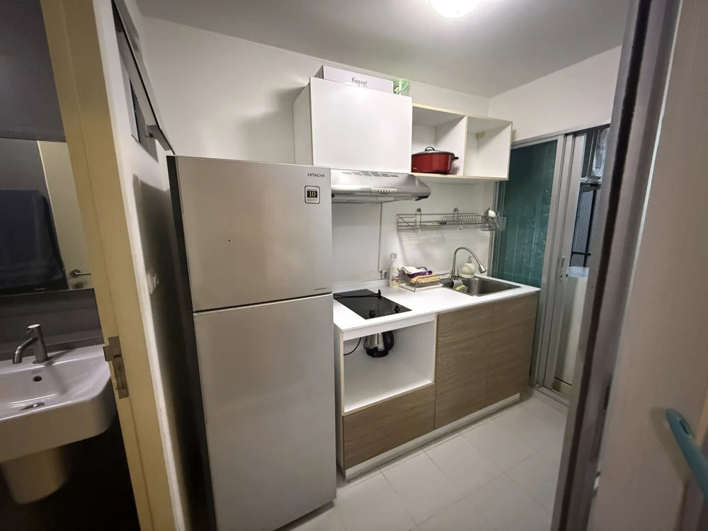 ให้เช่า Dcondo Campus Resort Bangna 1 ห้องนอน 1 ห้องน้ำ เฟอร์นิเจอร์บิ้วอินอย่างดี ทำเลดีสุดปัง จองเลยตอนนี้จ้า