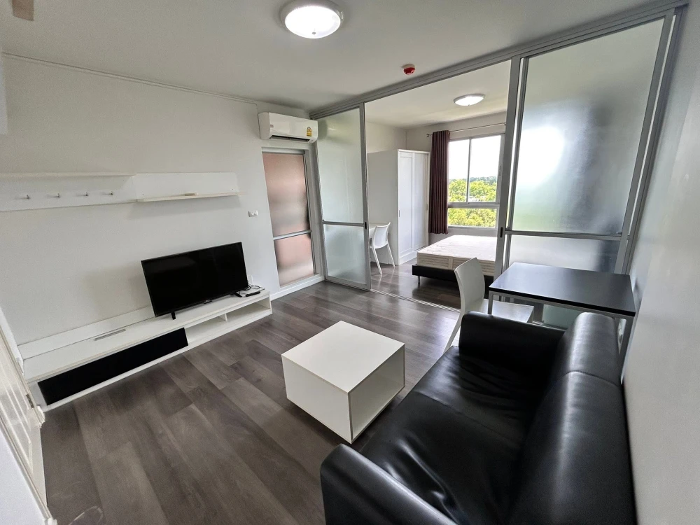 ให้เช่า dcondo Campus Resort Rangsit ห้องชั้น 8 เฟอร์นิเจอร์ครบครัน เดินทางสะดวก ห้ามพลาด