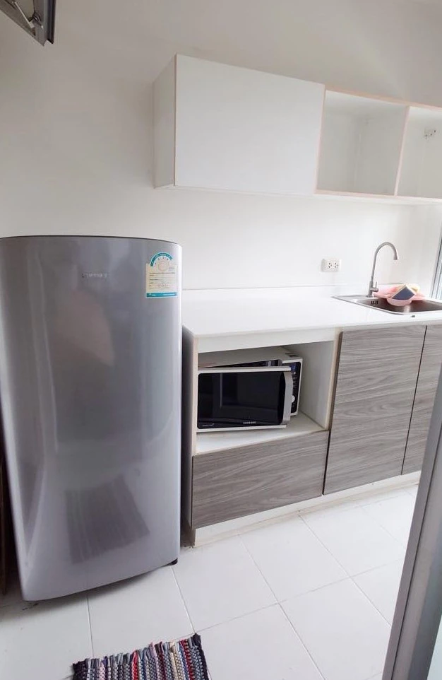 ให้เช่า dcondo Campus Resort Rangsit ห้องน่าอยู่ เฟอร์นิเจอร์ครบครัน หิ้วกระเป๋าเข้าอยู่ได้เลยจ้า