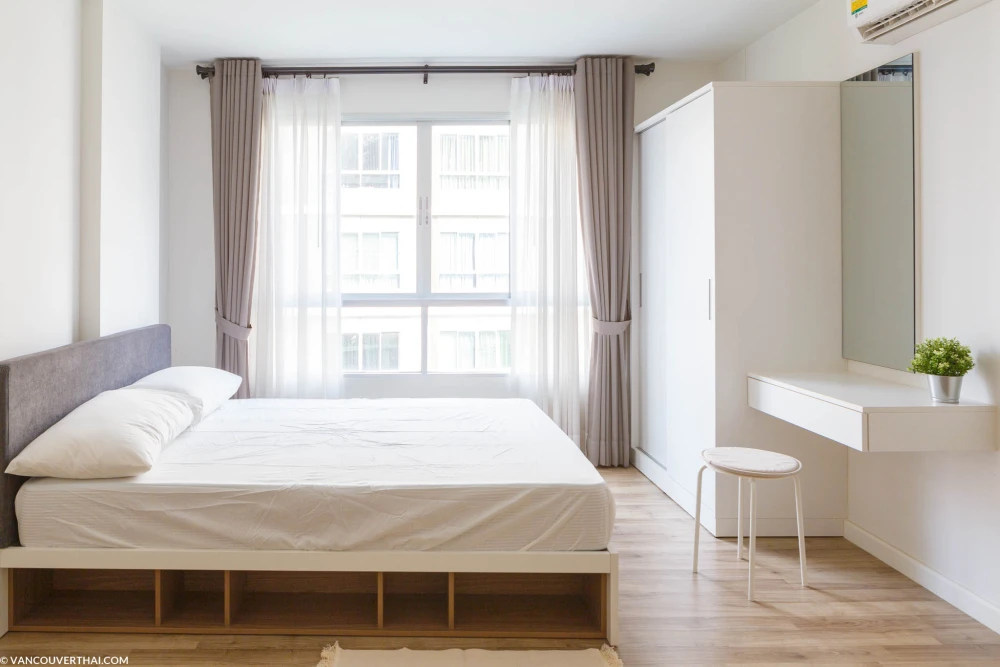 ให้เช่า dcondo Campus Resort Rangsit 2 ชั้น 5 ห้องแต่งครบ จองเลย