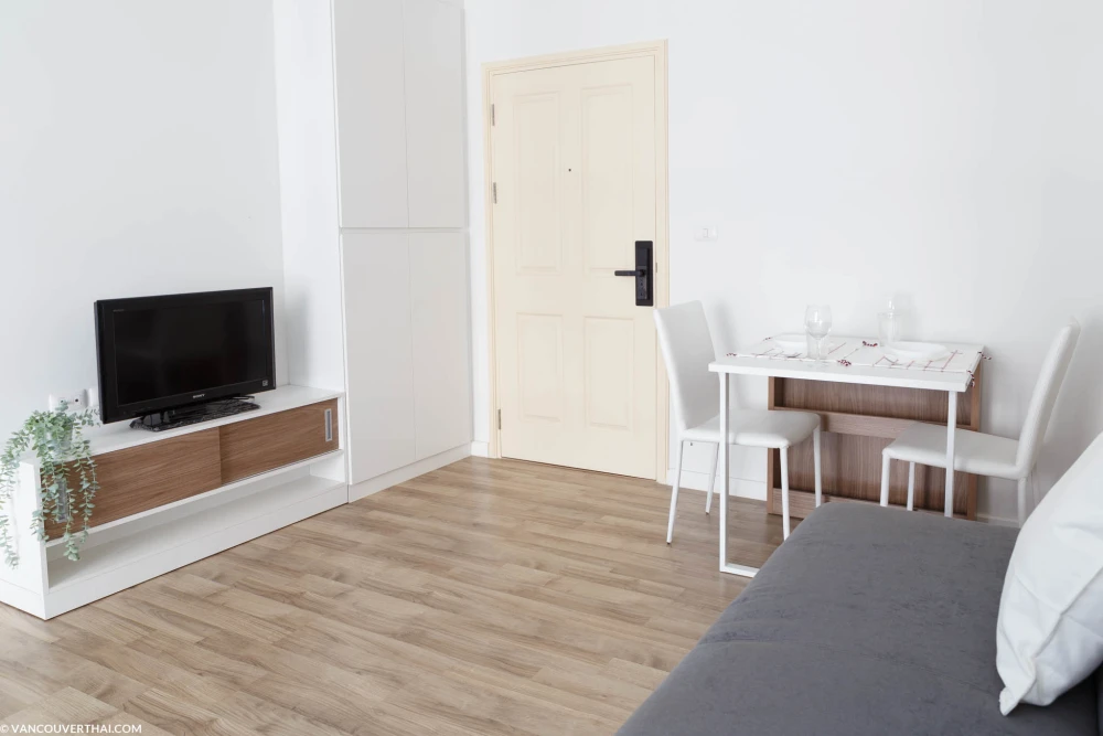 ให้เช่า dcondo Campus Resort Rangsit 2 ชั้น 5 ห้องแต่งครบ จองเลย