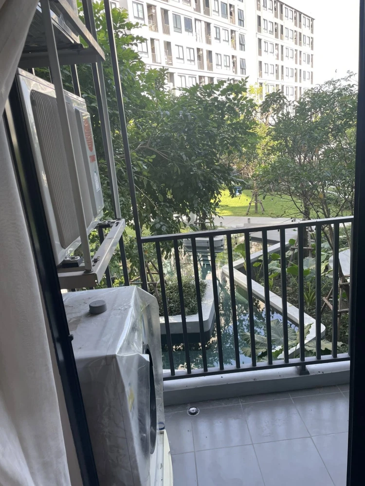 ให้เช่า dcondo Hideaway Rangsit ชั้น 2 ห้องแต่งครบ น่าอยู่ ไม่จองคือพลาดมาก