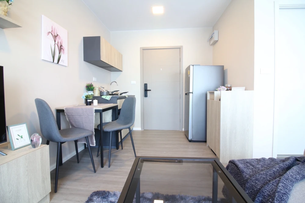 ให้เช่า dcondo Hideaway Rangsit มาพร้อมการตกแต่งที่ครบครัน สนใจจองเลย