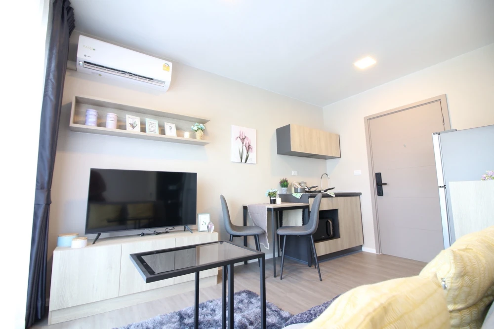 ให้เช่า dcondo Hideaway Rangsit มาพร้อมการตกแต่งที่ครบครัน สนใจจองเลย