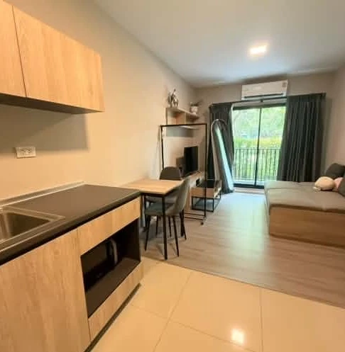 ให้เช่า dcondo Hideaway Rangsit ห้องน่าอยู่ ชั้น 1 ทำเลดี เดินทางสะดวก เฟอร์ครบ จองเลย