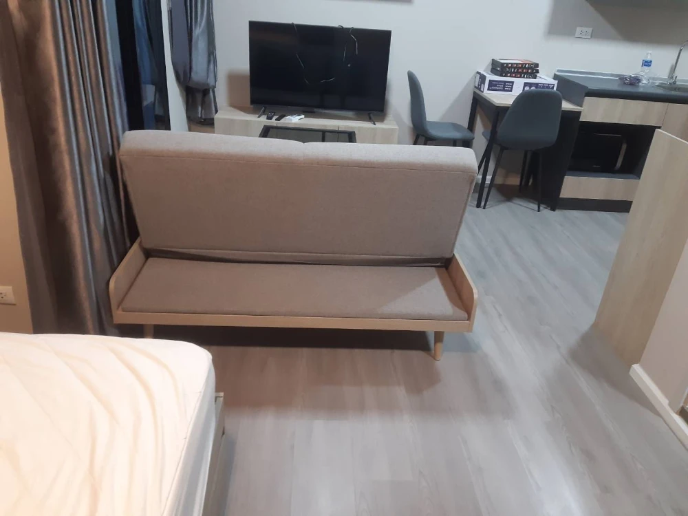 ให้เช่า dcondo Hideaway Rangsit ห้องแต่งครบ หิ้วกระเป๋าเข้าอยู่ได้ทันที สนใจจองเลย