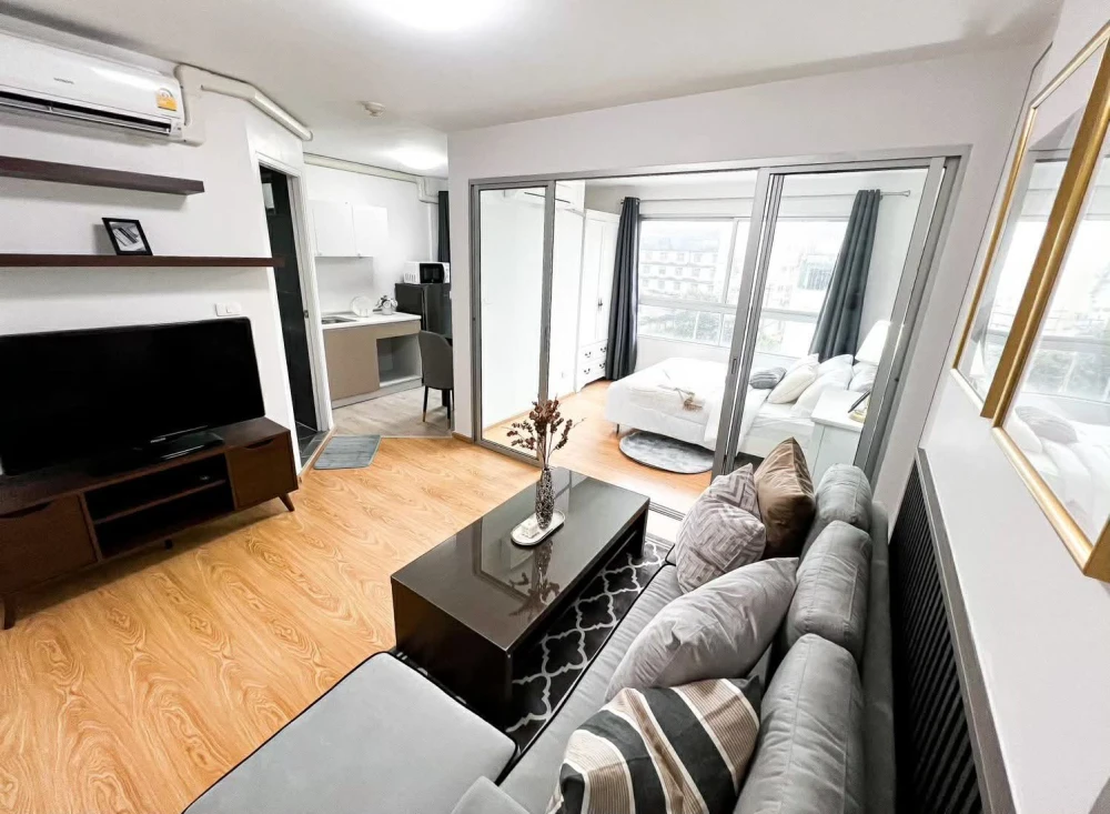 ให้เช่า DCondo Rattanathibet ชั้น 5 ห้องน่าอยู่ มาพร้อมการตกแต่งที่ครบครัน สนใจจองเลย