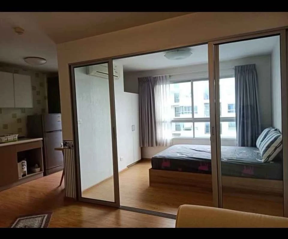 ให้เช่า DCondo Rattanathibet ห้องกั้นแยกอย่างดี ติดวอลเปเปอร์ทั้งห้อง ราคาคุ้ม พลาดแล้วจะเสียดาย